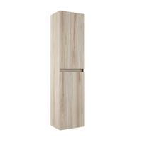 Saniclass Vita Hoge Kast - 140x35x27cm - 2 deuren - licht eiken SW1413864