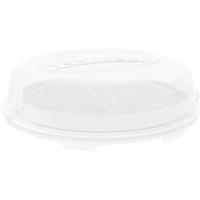 Rotho fresh taartdoos 35.5 cm wit/transparant