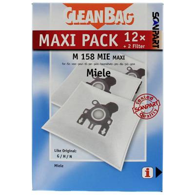 ScanPart Maxipack kompatibel mit Miele Typ G/N 2687426158 Stofzuigerzak