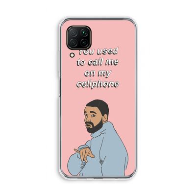 Hotline bling: Huawei P40 Lite Transparant Hoesje