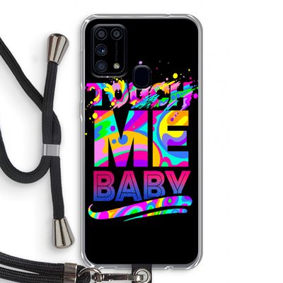 Touch Me: Samsung Galaxy M31 Transparant Hoesje met koord