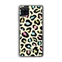 Leopard pattern: Samsung Galaxy A12 Transparant Hoesje