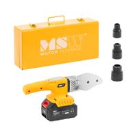 Kunststof buis lasapparaat - accu - 350 W - 20 tot 32 mm - tot 320 °C Kunststof buis lasapparaat - accu - 350 W - 20 tot 32 mm - tot 320 °C