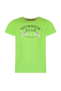 Tygo & Vito Meisjes t-shirt - Jayla - Fris groen