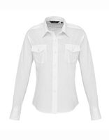 Premier Workwear PW310 Ladies` Long Sleeve Pilot Shirt - thumbnail