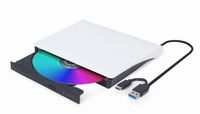 Externe USB CD/DVD brander/speler met USB-C