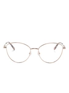 Lacoste tortoiseshell-effect round-frame glasses