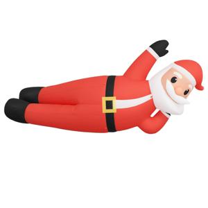 vidaXL Kerstman opblaasbaar LED 160 cm