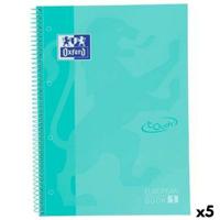 Boek over Ringen Oxford TOUCH EUROPEANBOOK Munt A4 80 Lakens (5 Stuks)