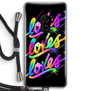 Loves: Xiaomi Mi Mix 2 Transparant Hoesje met koord