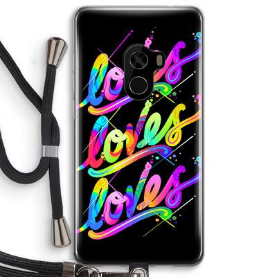Loves: Xiaomi Mi Mix 2 Transparant Hoesje met koord