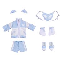 Original Character Accessories for Nendoroid Doll Figures Outfit Set: Subculture Fashion Tracksuit (Blue) - thumbnail