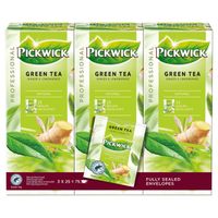 Thee Pickwick green ginger lemongrass 25x2gr - thumbnail