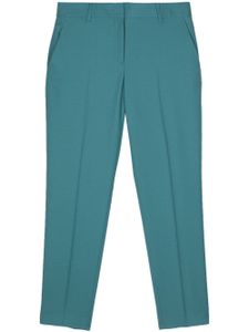 Paul Smith pantalon en laine à coupe fuselée - Vert