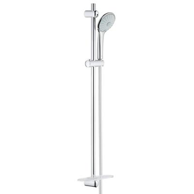 GROHE Euphoria 110 Massage Glijstangset - 90cm - ronde handdouche - 3 straalsoorten - gladde doucheslang - met zeepschaal - chroom 27226001