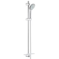 GROHE Euphoria 110 Massage Glijstangset - 90cm - ronde handdouche - 3 straalsoorten - gladde doucheslang - met zeepschaal - chroom 27226001