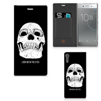 Mobiel BookCase Sony Xperia XZ | XZs Skull Eyes - thumbnail