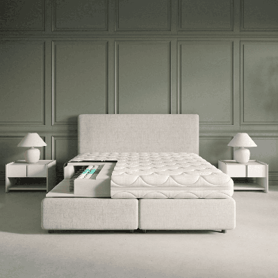 Toppermatras Luxury Line NASA Traagschuim 180x200 Cm Stevig 20 Cm Medium Dreamhouse - Dekbed-Discounter.nl