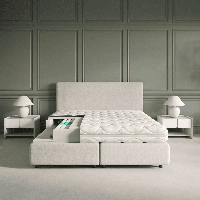 Toppermatras Luxury Line NASA Traagschuim 160x200 Cm Stevig 26 Cm Medium Dreamhouse - Dekbed-Discounter.nl