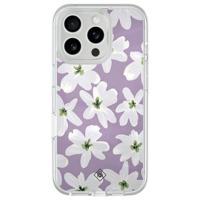 iPhone 16 Pro hybride hoesje - Lavender blossoms