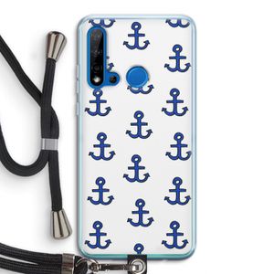 Ankers: Huawei P20 Lite (2019) Transparant Hoesje met koord