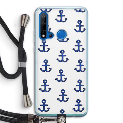 Ankers: Huawei P20 Lite (2019) Transparant Hoesje met koord