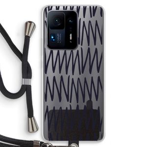 Marrakech Zigzag: Xiaomi Mi Mix 4 Transparant Hoesje met koord