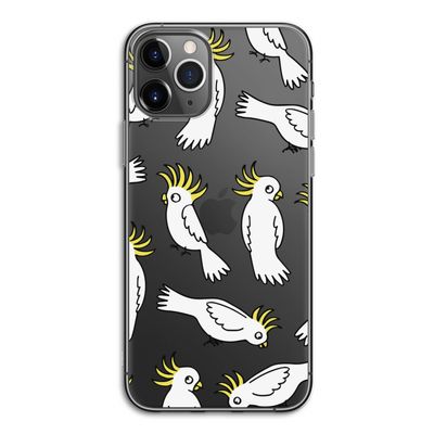Papegaai: iPhone 11 Pro Transparant Hoesje