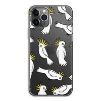 Papegaai: iPhone 11 Pro Transparant Hoesje