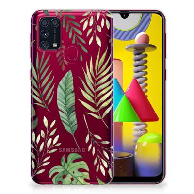 Samsung Galaxy M31 | TPU Case | Leaves
