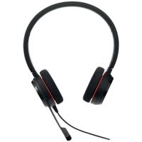 Jabra Evolve 20 Headset Bedraad Hoofdband Kantoor/callcenter USB Type-C / USB Type-A Zwart