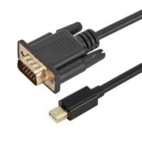 Mini DP naar VGA converter kabel kabel lengte: 1.8 m