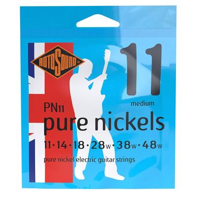 Rotosound PN11 snarenset elektrisch pure nickel wound 11-48