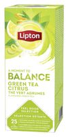 Thee Lipton Balance Groene thee Citrus 25stuks