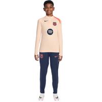 Nike FC Barcelona Strike Trainingspak 1/4-Zip 2025-2026 Kids Oranje Donkerblauw