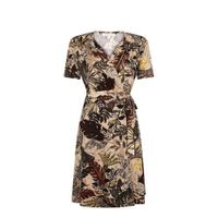 Tramontana wikkeljurk met all over print beige/multi - thumbnail