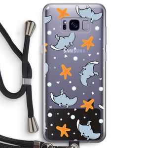 Manta: Samsung Galaxy S8 Transparant Hoesje met koord