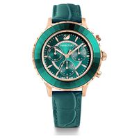 Swarovski 5452498 Horloge Octea Lux Chrono Groen 39,5 mm