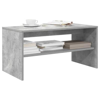 Tv-meubel 80x40x40 cm bewerkt hout betongrijs