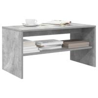 Tv-meubel 80x40x40 cm bewerkt hout betongrijs