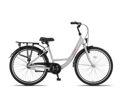 Altec Belle 26 Inch Meisjes V Brakes Lichtgrijs