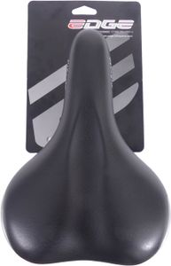 Edge Fietszadel liberto - zwart (op kaart)