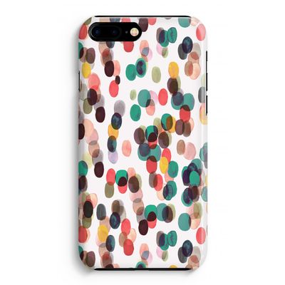 Tropical Dots: iPhone 8 Plus Volledig Geprint Hoesje