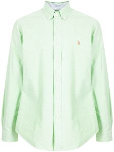 Polo Ralph Lauren chemise à logo brodé - Vert