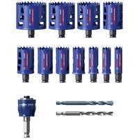 Bosch Accessories EXPERT Tough 2608900448 Gatenzaagset 14-delig 20 mm, 22 mm, 25 mm, 32 mm, 35 mm, 40 mm, 44 mm, 51 mm, 60 mm, 68 mm, 76 mm 14 stuk(s)