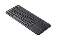 Logitech K400 Plus toetsenbord RF Draadloos QWERTY Nederlands Zwart - thumbnail