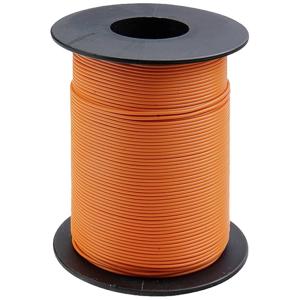 Donau Elektronik 125-S25-7 Draad 1 x 0.25 mm² Oranje 25 m