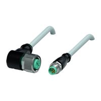 Pepperl+Fuchs 207602 Sensor/actuator connector, geassembleerd Aantal polen (sensoren): 4, 4 5 m 1 stuk(s)