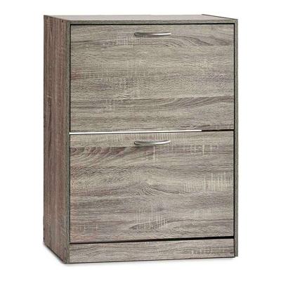 Schoenenrek Gift Decor JWFU-3195-1 JWFU-3195-1 Grijs spaanderplaat 24 x 80 x 60 cm 60 x 80 x 24 cm