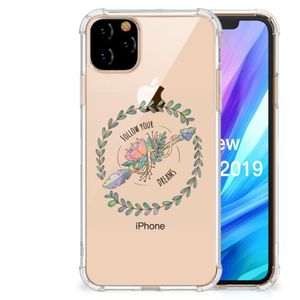 Apple iPhone 11 Pro Max Stevig Bumper Hoesje Boho Dreams